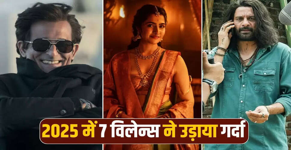 2025 के सबसे प्रभावशाली खलनायक: हीरो को दी मात