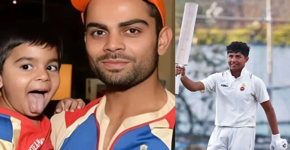 विराट कोहली के भतीजे की क्रिकेट में एंट्री, सहवाग के बेटों से होगी टक्कर