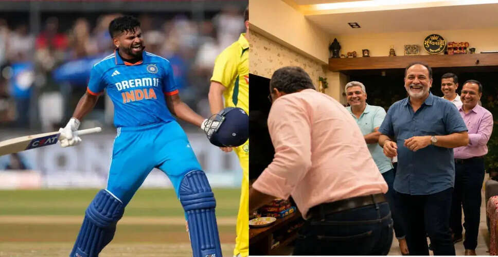 श्रेयरस अय्यर बने भारत के नए T20I कप्तान, पिता का जश्न वायरल
