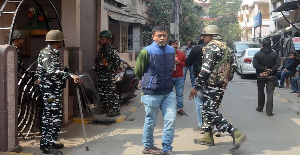 कोलकाता में नगर निगम भर्ती भ्रष्टाचार मामले में ईडी की छापेमारी
