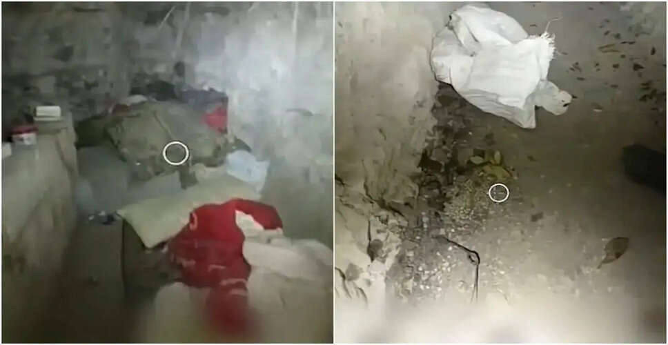 इजरायली रक्षा बलों ने हिज़्बुल्ला के ठिकानों का वीडियो जारी किया