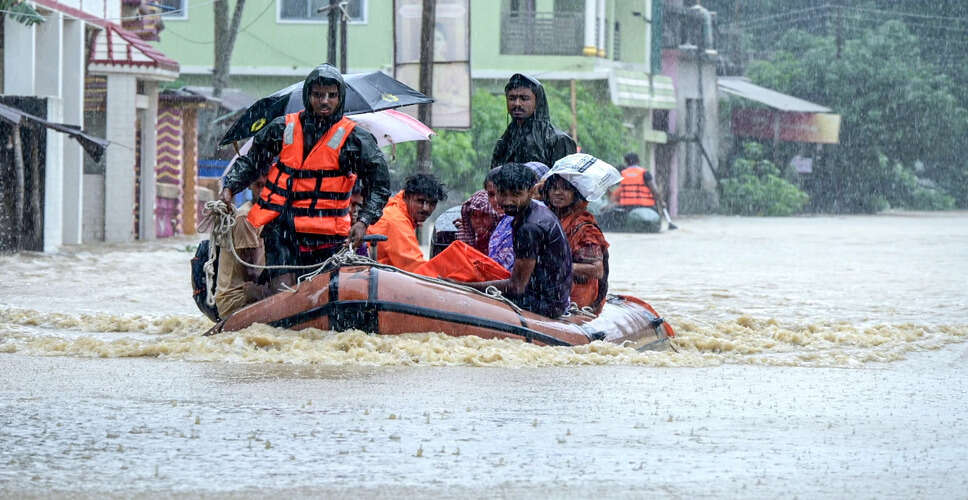 पूर्वोत्तर भारत में बाढ़ का संकट: मणिपुर और सिक्किम सबसे अधिक प्रभावित