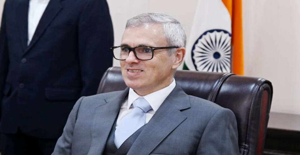 उमर अब्दुल्ला ने कश्मीर के राज्य दर्जे की बहाली का मुद्दा उठाया