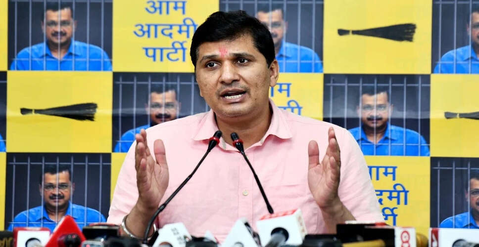 आप नेता ने चुनाव आयोग पर उठाए गंभीर सवाल, तेजस्वी यादव के आरोपों का किया जिक्र