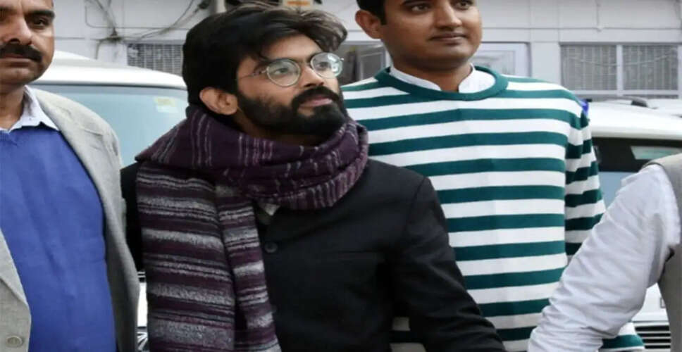 शरजील इमाम ने दिल्ली दंगों के मामले में ज़मानत के लिए नई अर्ज़ी दाखिल की