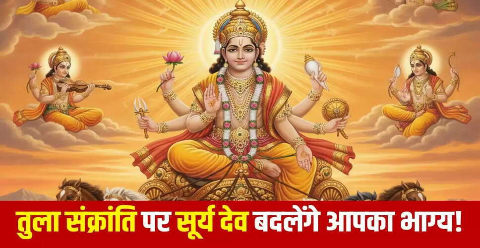 तुला संक्रांति 2025: विशेष शुभ योग और सूर्य देव की कृपा