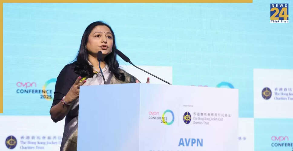 डॉ. प्रीति अदानी ने AVPN सम्मेलन में सहयोग की आवश्यकता पर जोर दिया