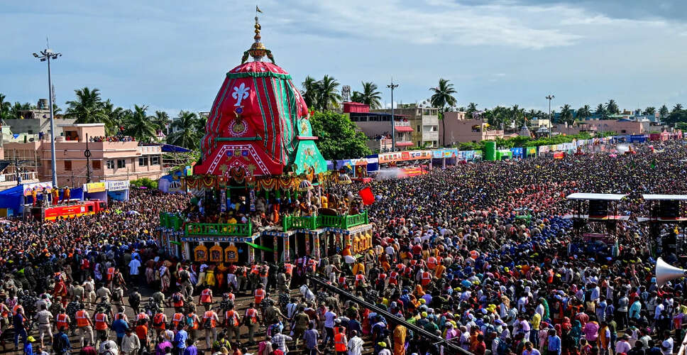 पुरी में भगवान जगन्नाथ की रथ यात्रा के लिए सुरक्षा व्यवस्था की तैयारी
