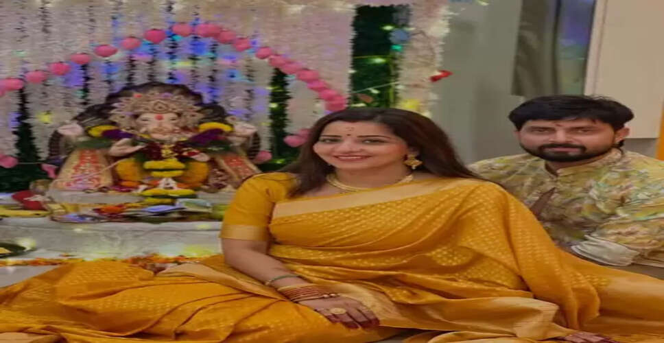 भोजपुरी इंडस्ट्री में भी गणेश चतुर्थी की धूम, कलाकारों ने शेयर की तस्वीरें