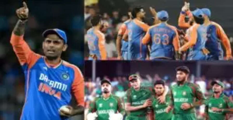 भारत-बांग्लादेश T20 सीरीज का शेड्यूल और संभावित टीम की घोषणा