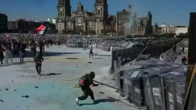 मेक्सिको में Gen Z का बड़ा विरोध प्रदर्शन: भ्रष्टाचार और अपराध के खिलाफ आवाज उठाई