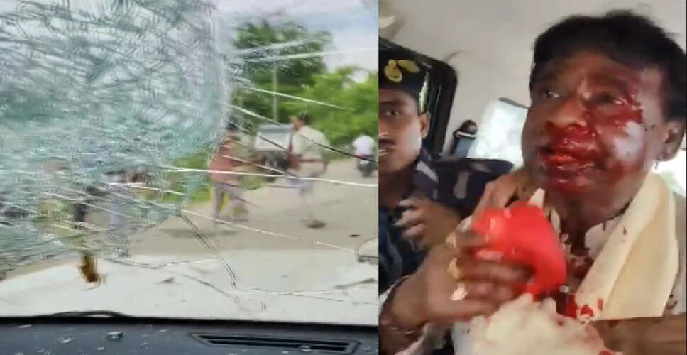 भाजपा सांसद खगेन मुर्मू पर बाढ़ राहत कार्य के दौरान हमला
