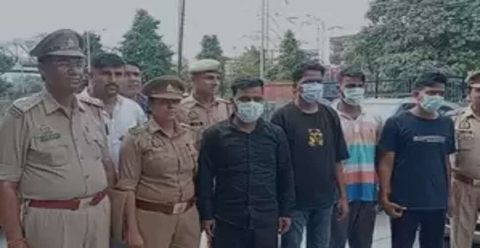 चोरी की गाड़ियों की चेचिस बदलकर बेचने वाले गैंग का भंडाफोड़, चार दबोचे गए