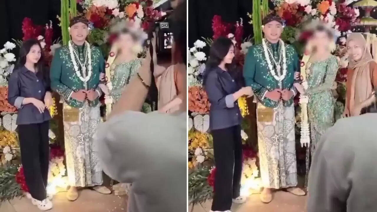 इंडोनेशिया में शादी के दौरान दुल्हन का गुस्सा, एक्स गर्लफ्रेंड ने किया बवाल