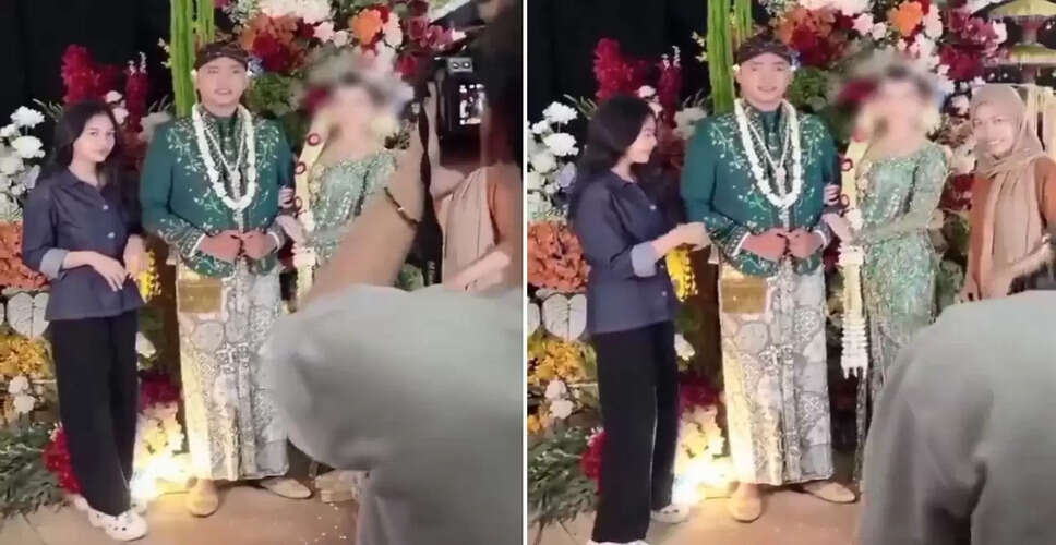 इंडोनेशिया में शादी के दौरान दुल्हन का गुस्सा, एक्स गर्लफ्रेंड ने किया बवाल