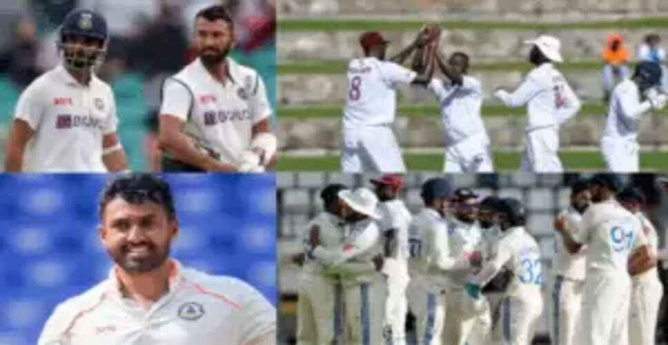वेस्टइंडीज टेस्ट सीरीज के लिए टीम इंडिया में बदलाव, करुण नायर को मिलेगा अंतिम मौका