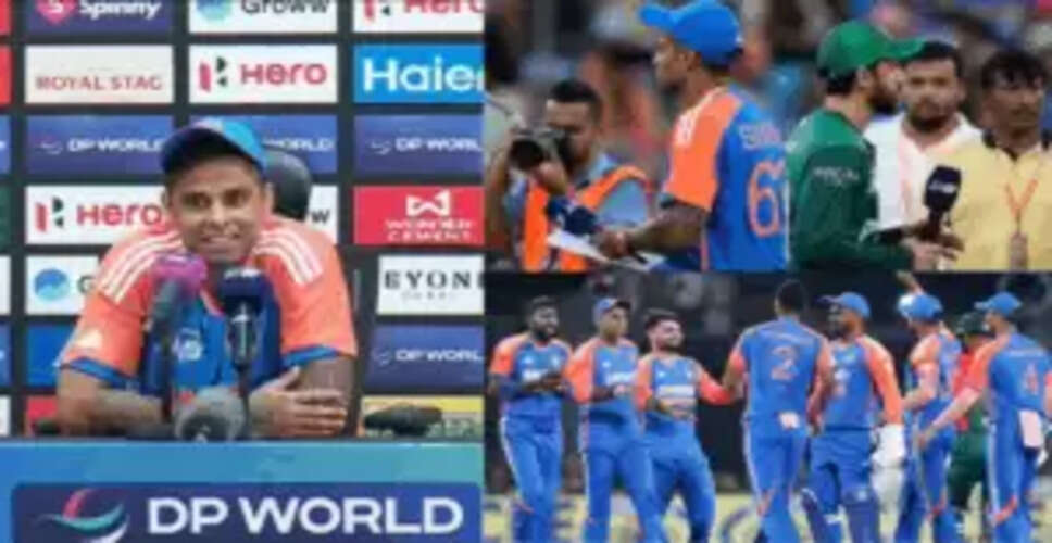 सूर्यकुमार यादव ने पाकिस्तान को दी कड़ी चेतावनी, राइवलरी पर उठाए सवाल
