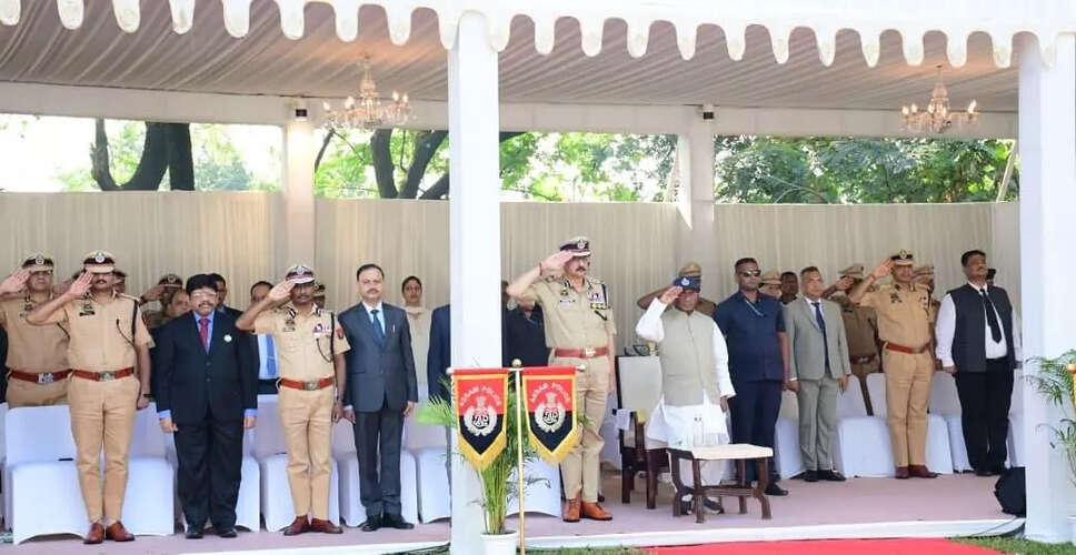 असम पुलिस ने शहीदों को दी श्रद्धांजलि, पुलिस स्मृति दिवस पर विशेष कार्यक्रम