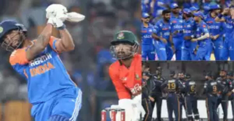 बांग्लादेश के खिलाफ 3 T20I सीरीज के लिए श्रीलंका की 17 सदस्यीय टीम की घोषणा