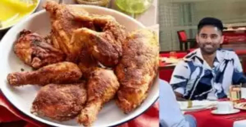सूर्यकुमार यादव की पसंदीदा डाइट: चिकन और मिष्टी दोई