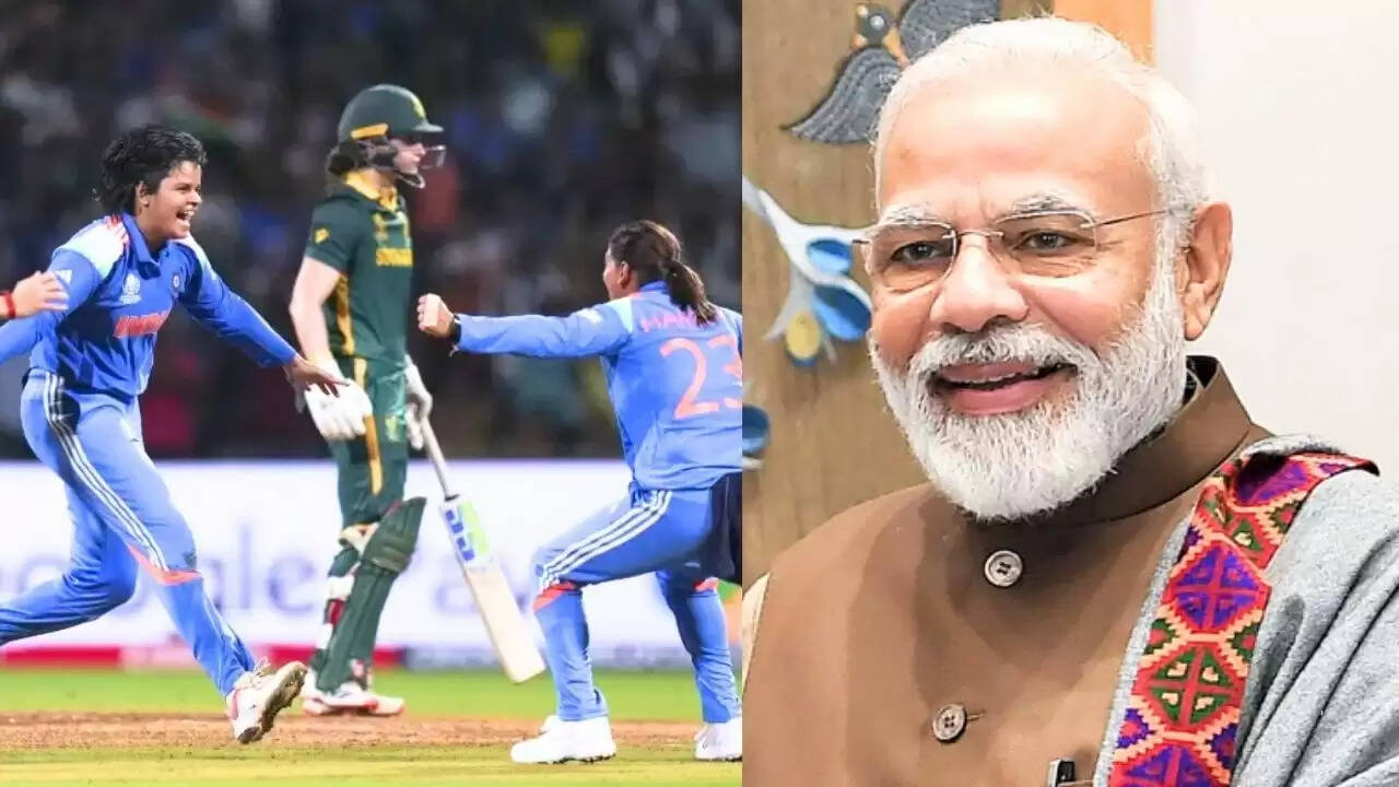 भारतीय महिला क्रिकेट टीम ने जीता विश्व कप, पीएम मोदी ने दी बधाई
