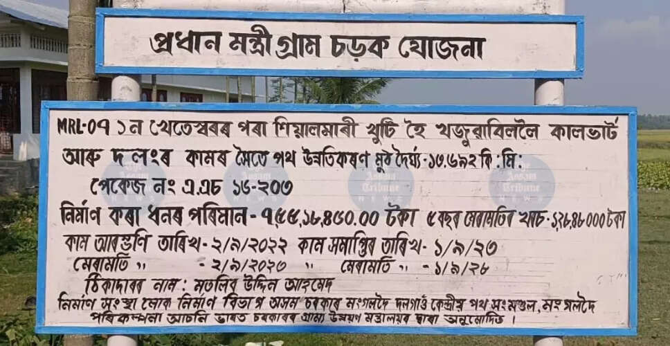 दर्जनों गांवों को जोड़ने वाली सड़क की खराब स्थिति पर चिंता