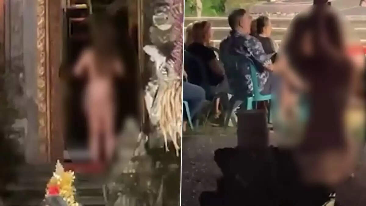 बाली मंदिर में जर्मन पर्यटक की अजीब हरकतें, मानसिक स्वास्थ्य उपचार के लिए भेजा गया