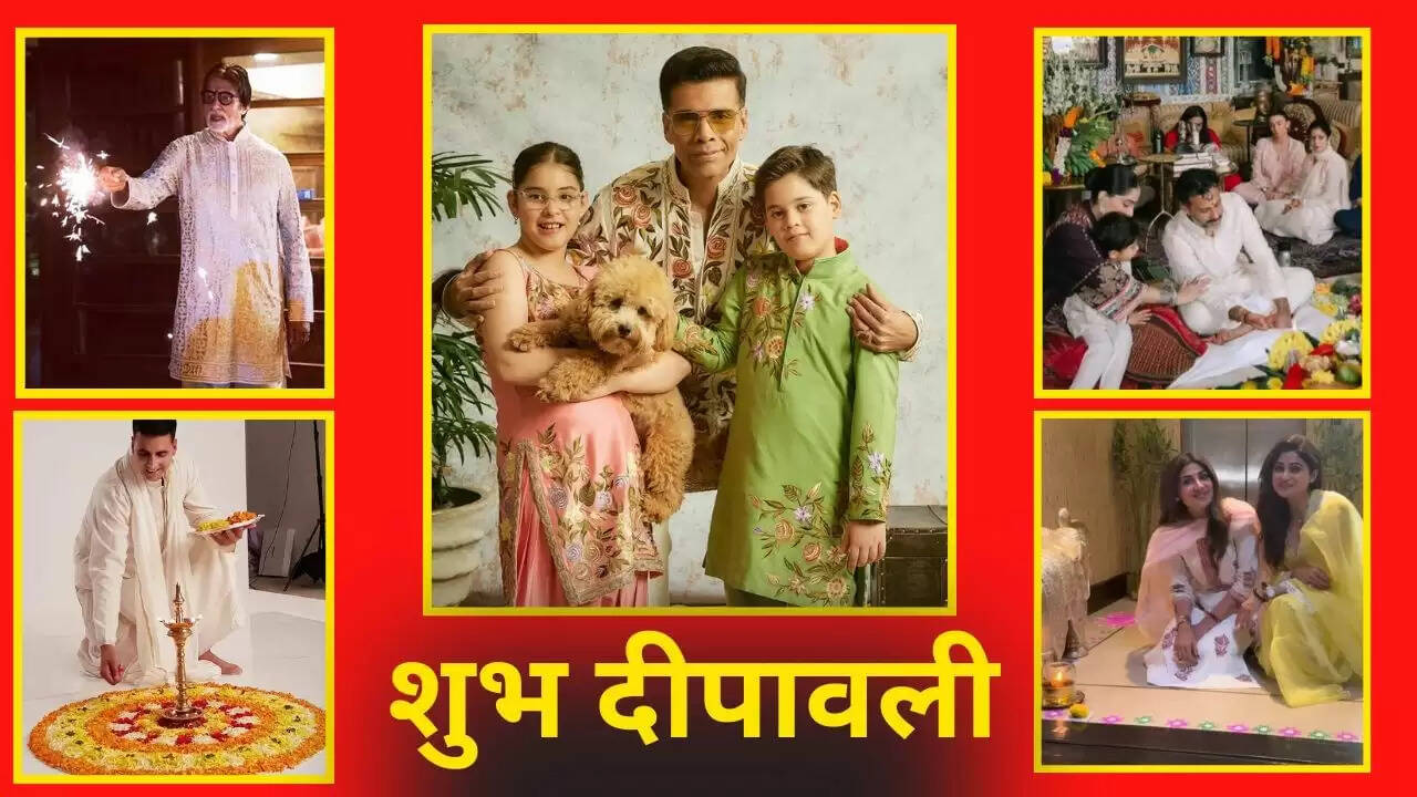Bollywood Stars Celebrate Diwali with Joy and Festivities