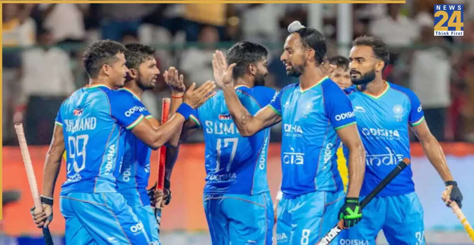 भारत ने हॉकी एशिया कप 2025 के फाइनल में प्रवेश किया, कोरिया से होगी टक्कर