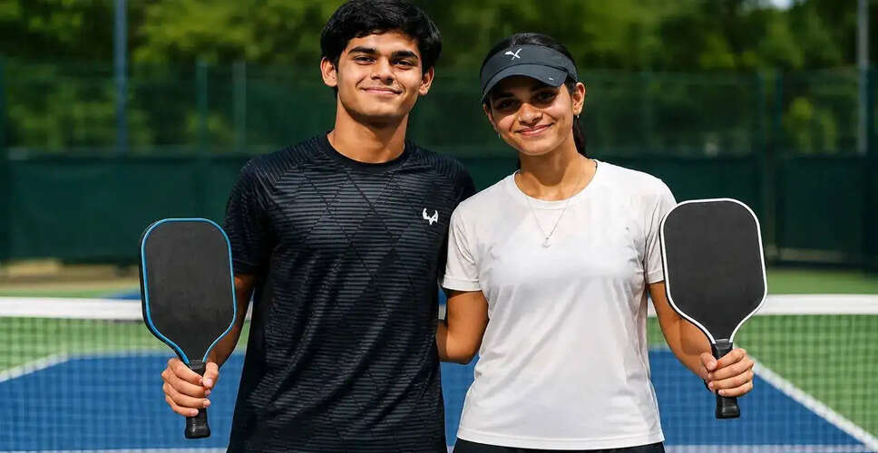 भारतीय पिकलबॉल की ऐतिहासिक जीत: अर्जुन सिंह और नाओमी अमलसादिवाला ने किया कमाल