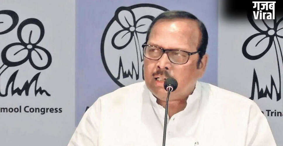 तृणमूल कांग्रेस को मिला बड़ा झटका, सुखेंदु शेखर रॉय ने दिया इस्तीफा