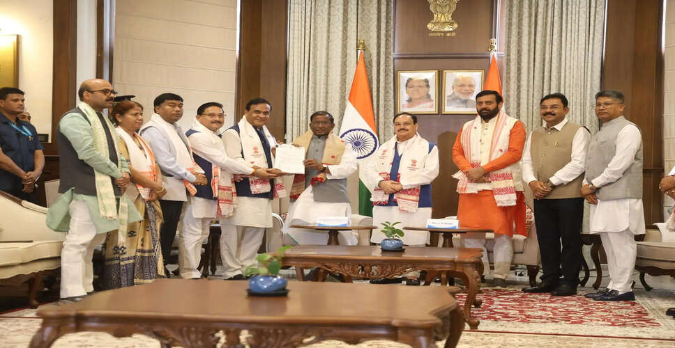 असम में नई सरकार के गठन के लिए NDA ने किया दावा