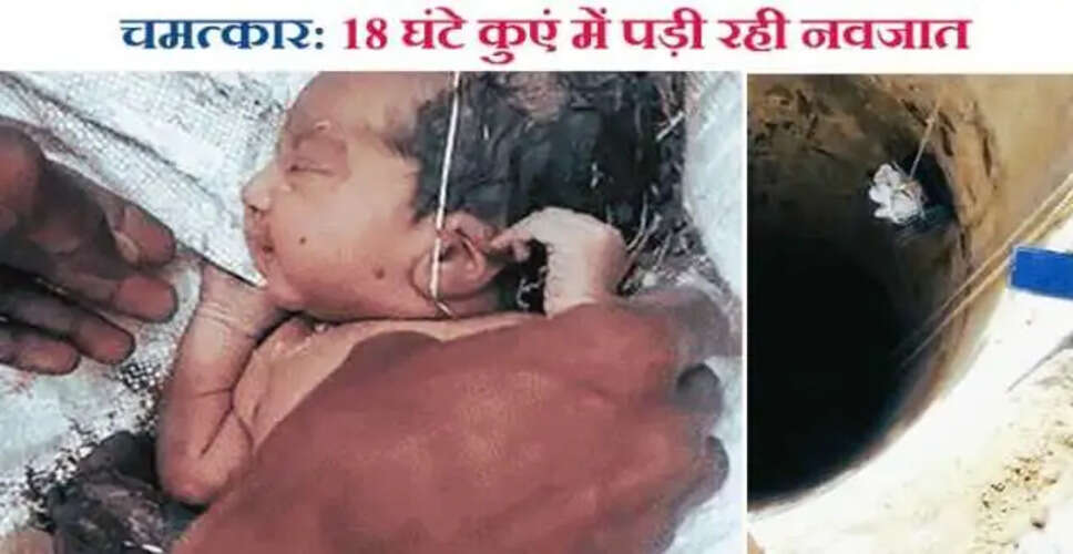 राजस्थान में नवजात बच्ची का चमत्कारिक बचाव: कुएं में 18 घंटे तक रोती रही