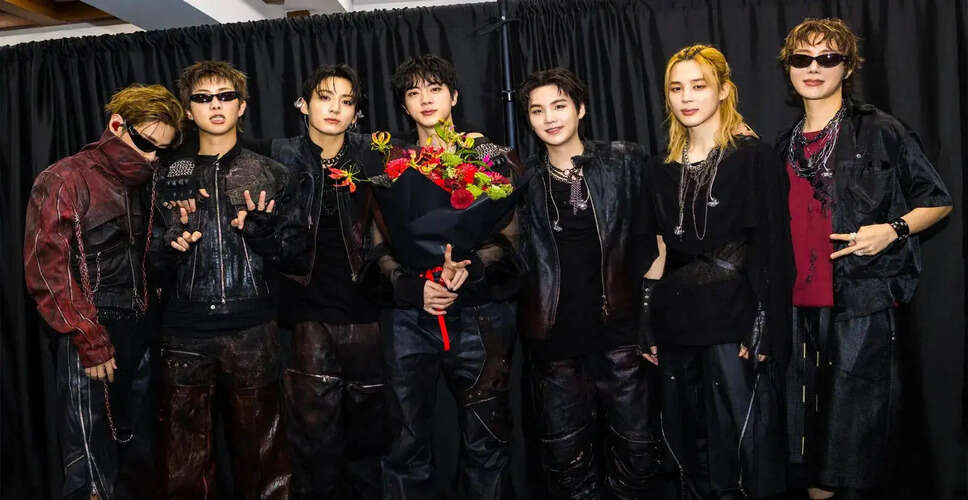 BTS के बैकस्टेज के मजेदार पल ARIRANG Busan में