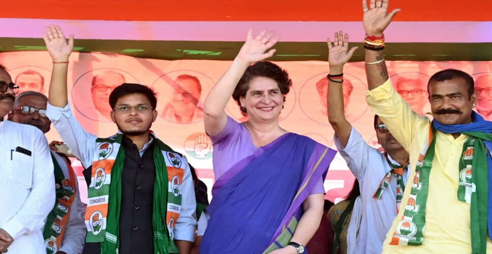 बिहार विधानसभा चुनाव में प्रियंका गांधी का चुनाव आयोग पर हमला