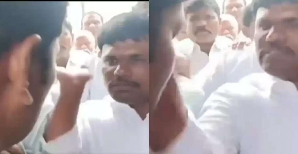आंध्र प्रदेश में मंदिर उद्घाटन के दौरान पुलिस कांस्टेबल पर हमला