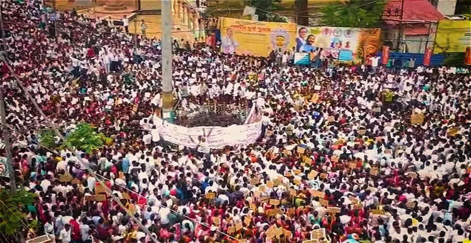 चाय जनजाति समुदाय का बड़ा प्रदर्शन, ST दर्जा और भूमि अधिकार की मांग