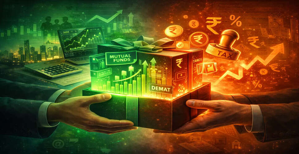 भारत में वित्तीय उपहार: शेयर और म्यूचुअल फंड का स्थानांतरण