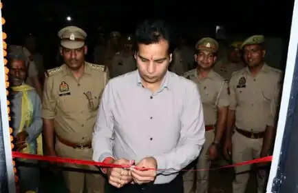 मुजफ्फरनगर में नए मालखाना भवन का उद्घाटन, एसएसपी ने की निरीक्षण