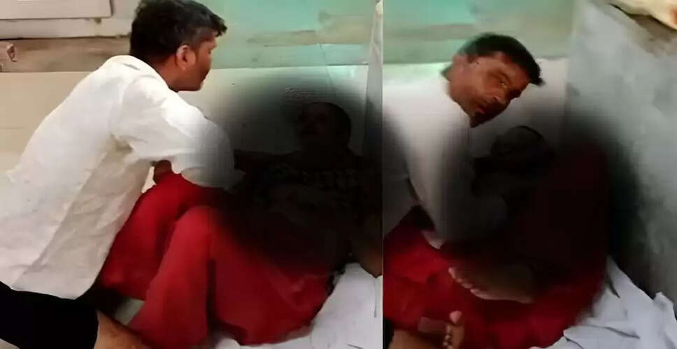 नोएडा के पोस्टमॉर्टम हाउस में सफाई कर्मचारी की विवादास्पद हरकतें