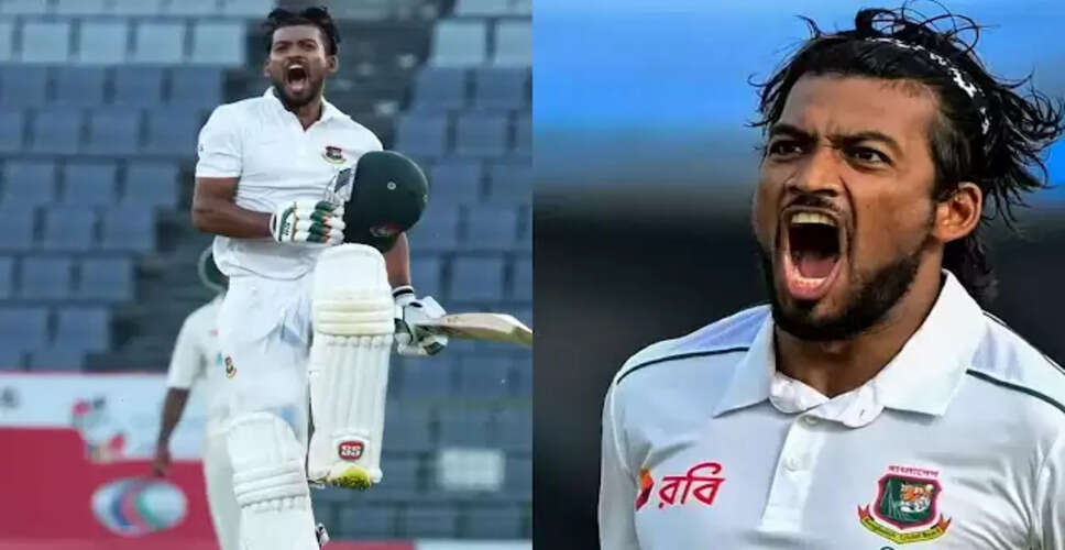 नजमुल हुसैन शांतो का शानदार शतक, बांग्लादेश ने श्रीलंका के खिलाफ रचा इतिहास