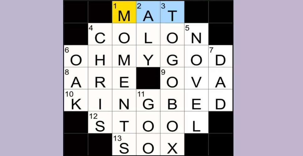 NYT Mini Crossword Solutions for June 7, 2025: Test Your Skills!