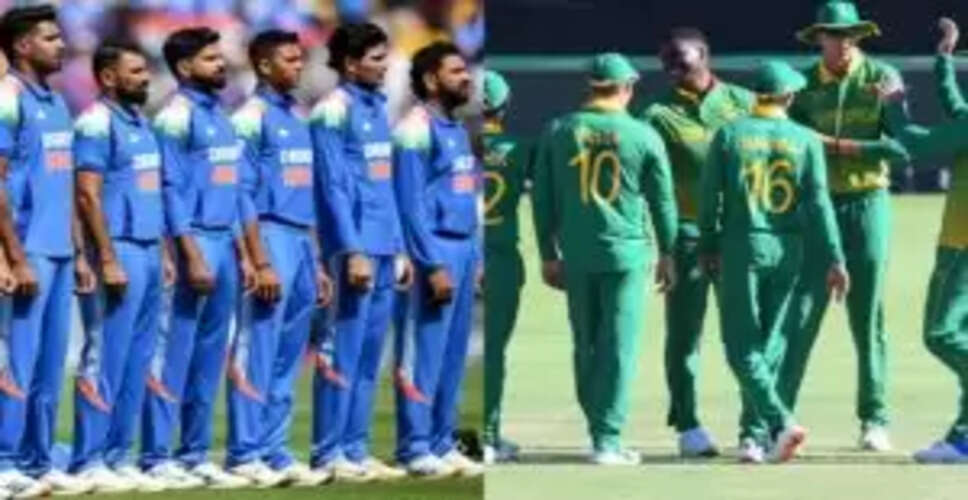 अफ्रीका ODI सीरीज के लिए टीम इंडिया का संभावित चयन