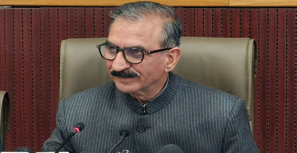 मुख्यमंत्री सुखविंदर सिंह सुक्खू ने ईंधन संरक्षण के लिए काफिले में कटौती का आदेश दिया