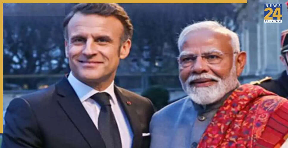 मोदी और मैक्रों के बीच यूक्रेन और पश्चिम एशिया में शांति प्रयासों पर चर्चा