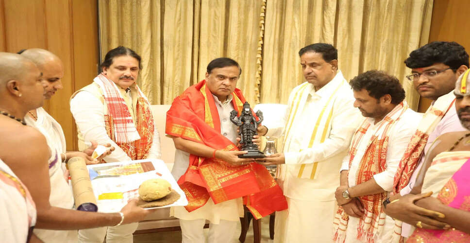गुवाहाटी में श्री वेंकटेश्वर स्वामी मंदिर के निर्माण पर चर्चा