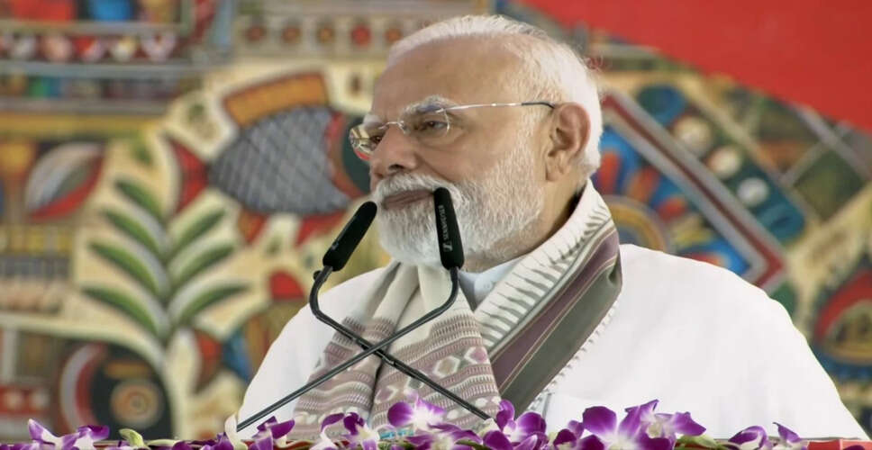 प्रधानमंत्री मोदी ने बिहार में विकास और सुरक्षा पर जोर दिया