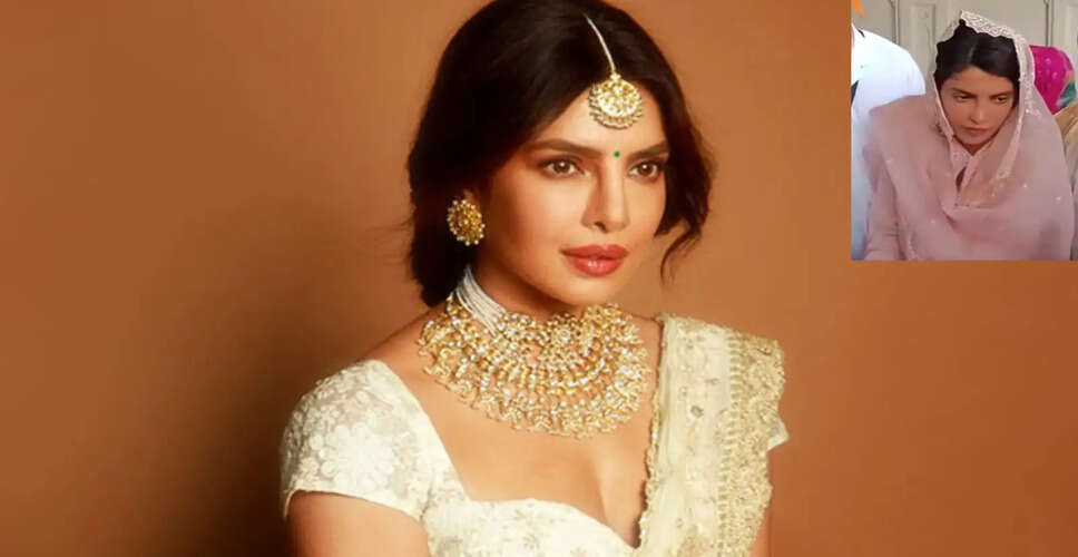 प्रियंका चोपड़ा का अमृतसर दौरा: स्वर्ण मंदिर में सेवा और भारतीय सिनेमा में वापसी