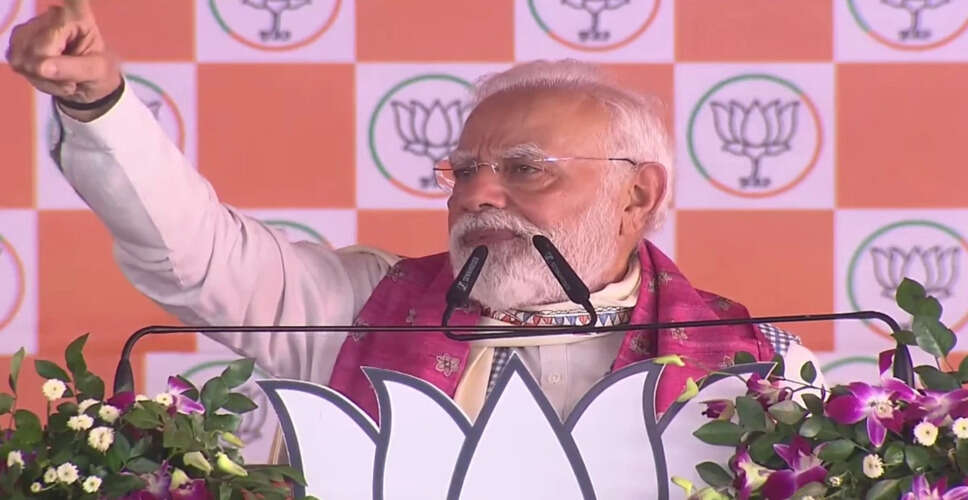 प्रधानमंत्री मोदी ने बिहार चुनाव में विपक्ष पर साधा निशाना