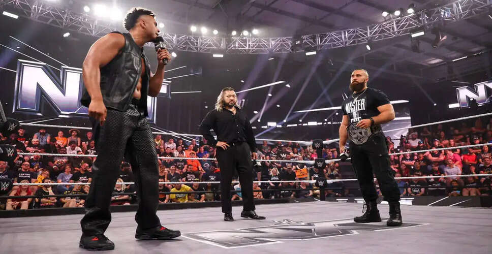 WWE NXT: टाइटल डिफेंस और नई चुनौतियाँ